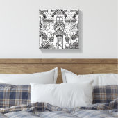 テラスハウス#33 キャンバスプリント (インサイチュ (寝室))