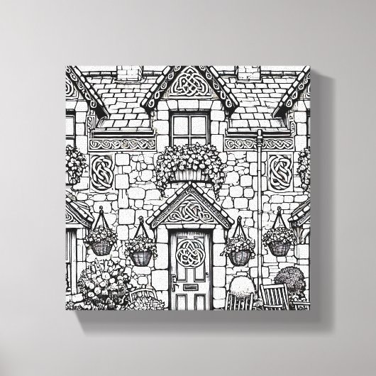 テラスハウス#33 キャンバスプリント (正面)