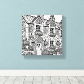 テラスハウス#35 キャンバスプリント (インサイチュ (ウッドフロア))