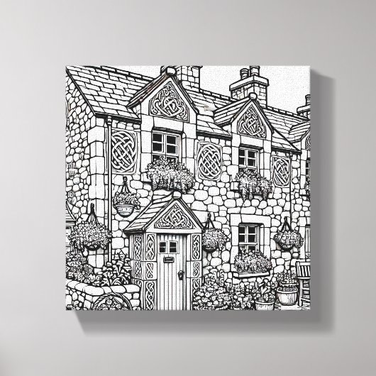 テラスハウス#35 キャンバスプリント (正面)