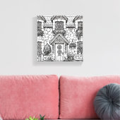 テラスハウス#36 キャンバスプリント (インサイチュ (リビング))