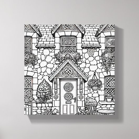 テラスハウス#36 キャンバスプリント (正面)