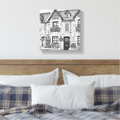 テラスハウス#38 キャンバスプリント (インサイチュ (寝室))