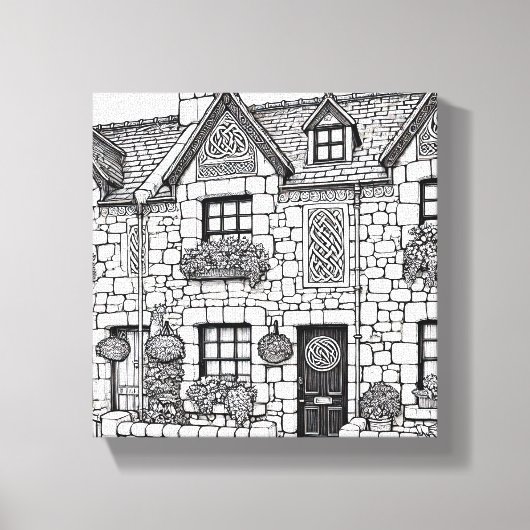 テラスハウス#38 キャンバスプリント (正面)