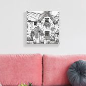 テラスハウス#39 キャンバスプリント (インサイチュ (リビング))