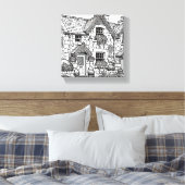 テラスハウス#39 キャンバスプリント (インサイチュ (寝室))