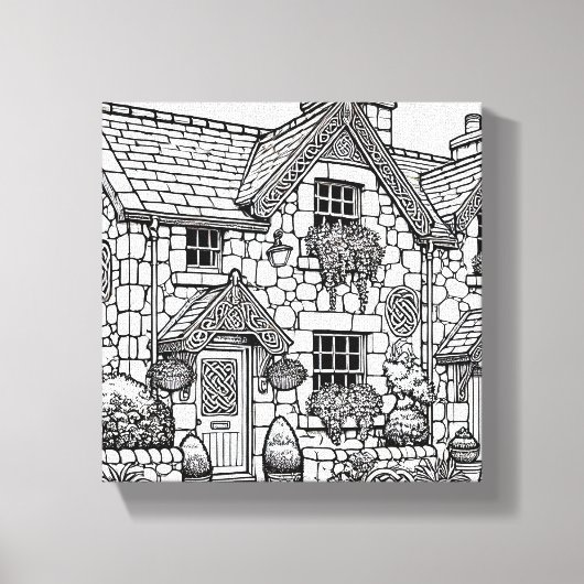 テラスハウス#39 キャンバスプリント (正面)