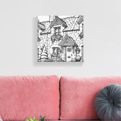 テラスハウス#40 キャンバスプリント (インサイチュ (リビング))