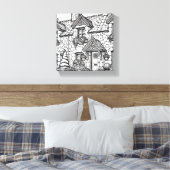 テラスハウス#40 キャンバスプリント (インサイチュ (寝室))