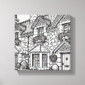 テラスハウス#41 キャンバスプリント (正面)