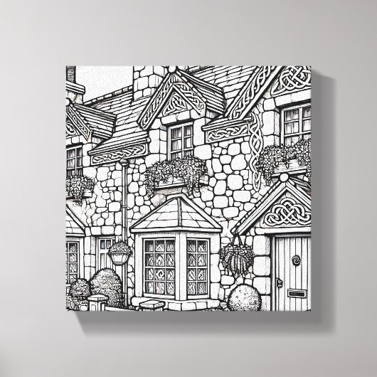 テラスハウス#41 キャンバスプリント (正面)