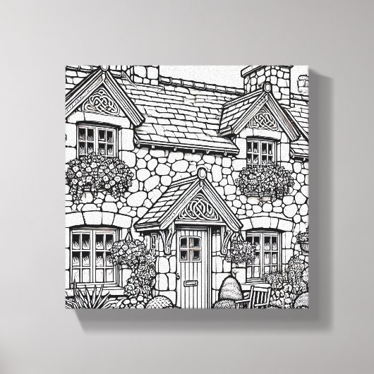 テラスハウス#43 キャンバスプリント (正面)