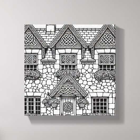 テラスハウス#44 キャンバスプリント (正面)