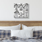 テラスハウス#45 キャンバスプリント (インサイチュ (寝室))