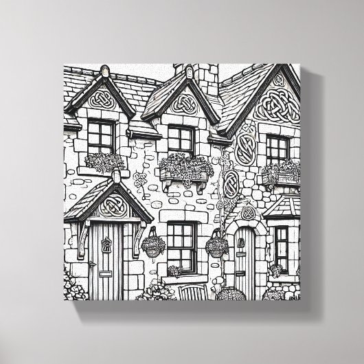 テラスハウス#45 キャンバスプリント (正面)