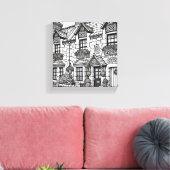 テラスハウス#46 キャンバスプリント (インサイチュ (リビング))