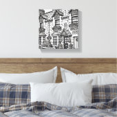 テラスハウス#46 キャンバスプリント (インサイチュ (寝室))