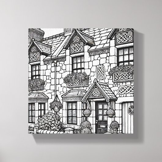 テラスハウス#46 キャンバスプリント (正面)