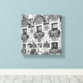 テラスハウス#47 キャンバスプリント (インサイチュ (ウッドフロア))