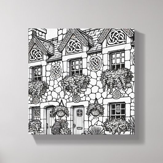 テラスハウス#47 キャンバスプリント (正面)