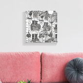 テラスハウス#48 キャンバスプリント (インサイチュ (リビング))