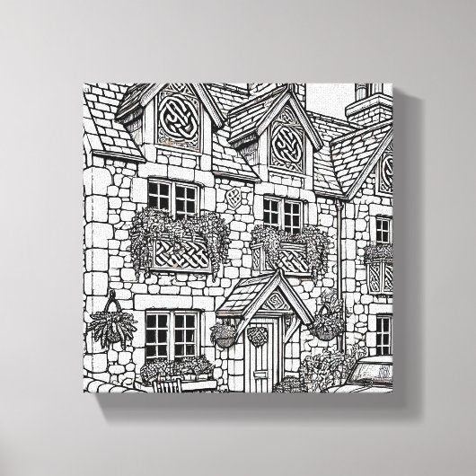 テラスハウス#48 キャンバスプリント (正面)