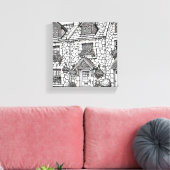 テラスハウス#49 キャンバスプリント (インサイチュ (リビング))