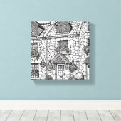 テラスハウス#49 キャンバスプリント (インサイチュ (ウッドフロア))