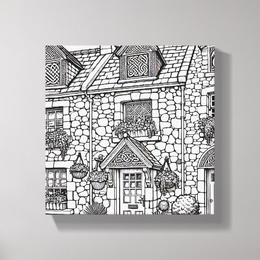 テラスハウス#49 キャンバスプリント (正面)