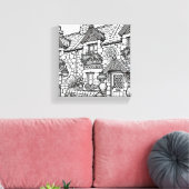 テラスハウス#50 キャンバスプリント (インサイチュ (リビング))