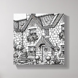 テラスハウス#8 キャンバスプリント