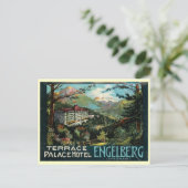 テラスパレスホテルエンゲルベルグ,スイス ポストカード (スタンド正面)