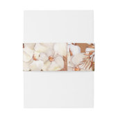 テラス素朴コッタボホパンパスラン結婚ズ 招待状ベリーバンド (裏面例)