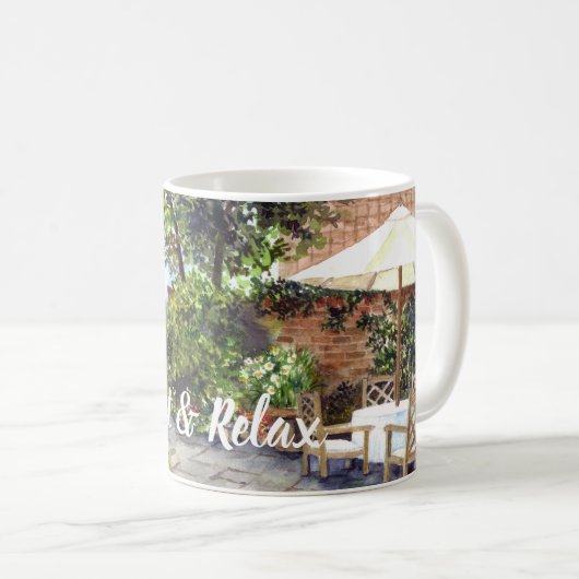 テラス・オブ・ザ・マナーハウス,ヨーク コーヒーマグカップ (正面右)