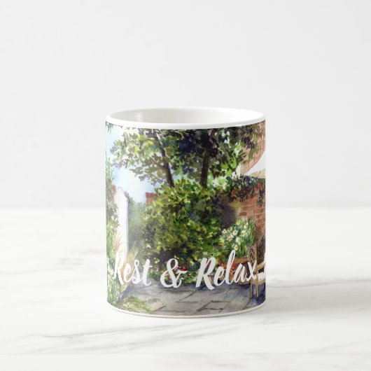 テラス・オブ・ザ・マナーハウス,ヨーク コーヒーマグカップ (中央)