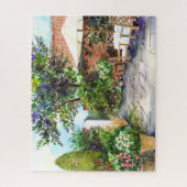 テラス・オブ・ザ・マナーハウス，ヨーク ジグソーパズル (縦)