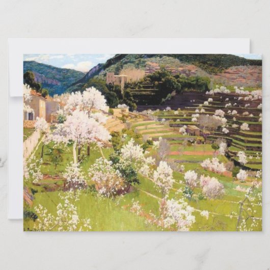 テラス・ガーデン・イン・マヨルカ カード (正面)