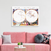 テラス・グローブキャンバスプリントの新しい地図 キャンバスプリント (インサイチュ (リビング))