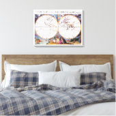 テラス・グローブキャンバスプリントの新しい地図 キャンバスプリント (インサイチュ (寝室))