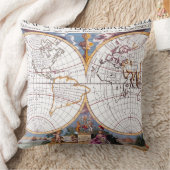 テラス・グローブ装飾用クッションの新しい地図 クッション (ブランケット)