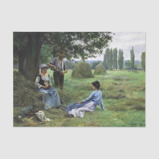 テラス・コタール・デュプレにより休息中の死神 薄葉紙 (正面)