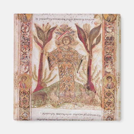 テラス， Exultet Iより， c.1030 マグネット (正面)