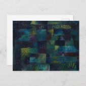 テラセドガーデン, 1920年by Paul Klee ポストカード (正面/裏面)