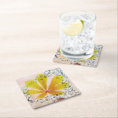 テラゾと植物学 スクエアペーパーコースター (インサイチュ)