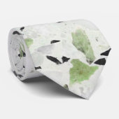 テラゾアーキテクチャルタイルシックレトロおもしろい ネクタイ (ロール)