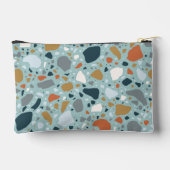 テラゾインブルー アクセサリーポーチ (裏面)