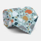 テラゾインブルー ネクタイ (ロール)