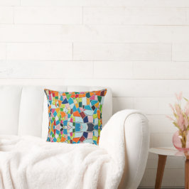 テラゾカラフルモザイク装飾用クッション クッション