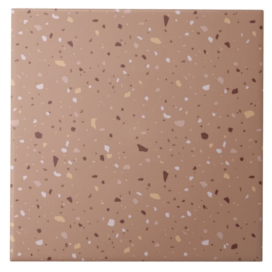 テラゾカラフルー模様セラミックタイル タイル (正面)