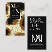 テラゾチータホームインテリアデザイナースタイリスト 名刺 (正面/裏面)